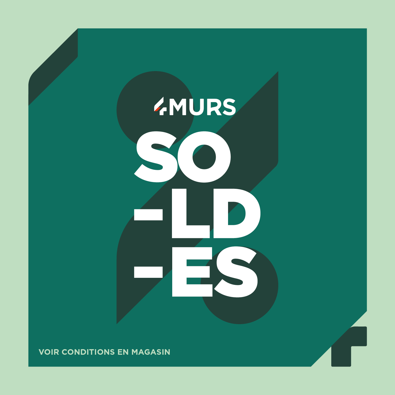 Green 7 - Soldes 4MURS ! - soldes 4murs - 1