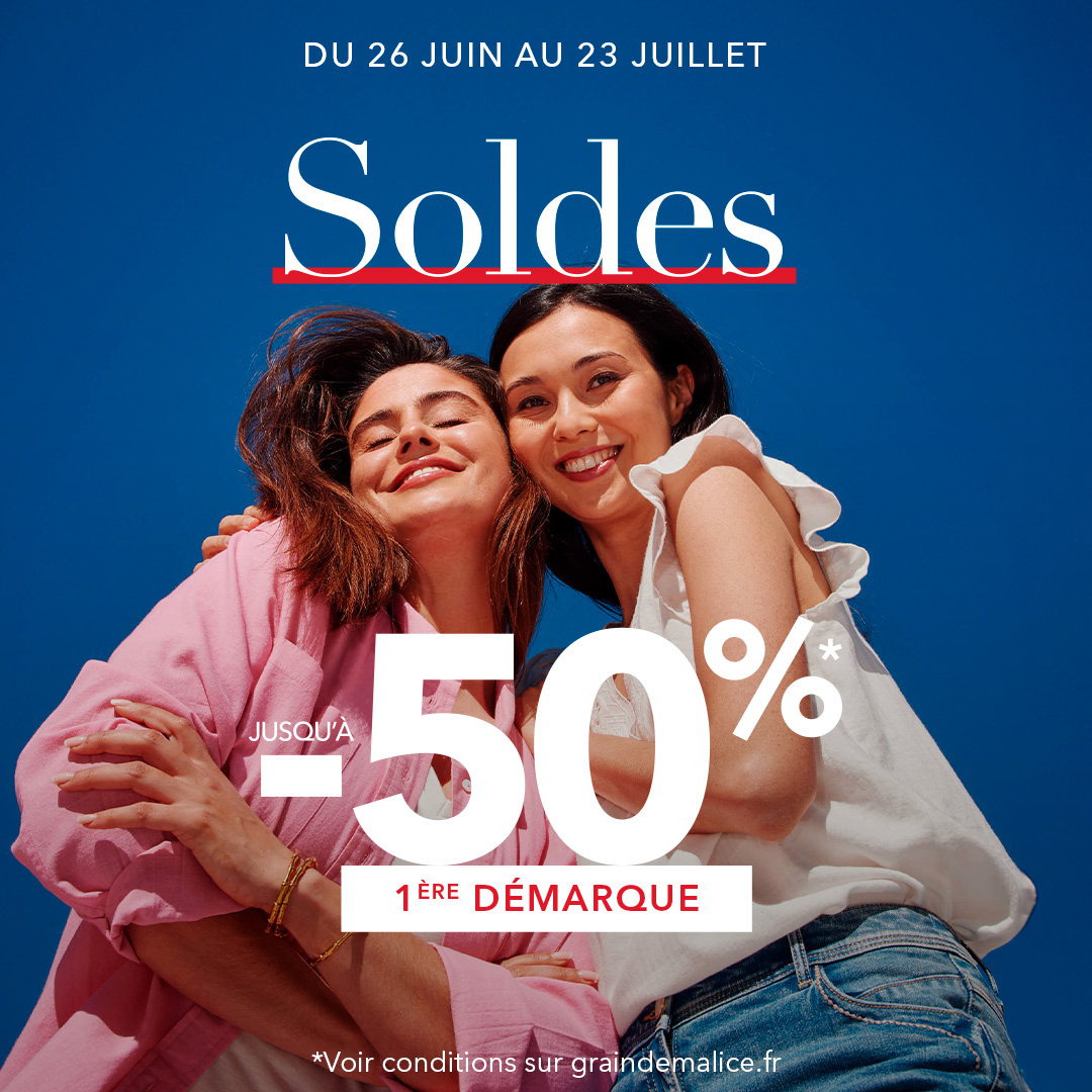 Green 7 - Soldes Grain de Malice ! - visuel centre co - 1