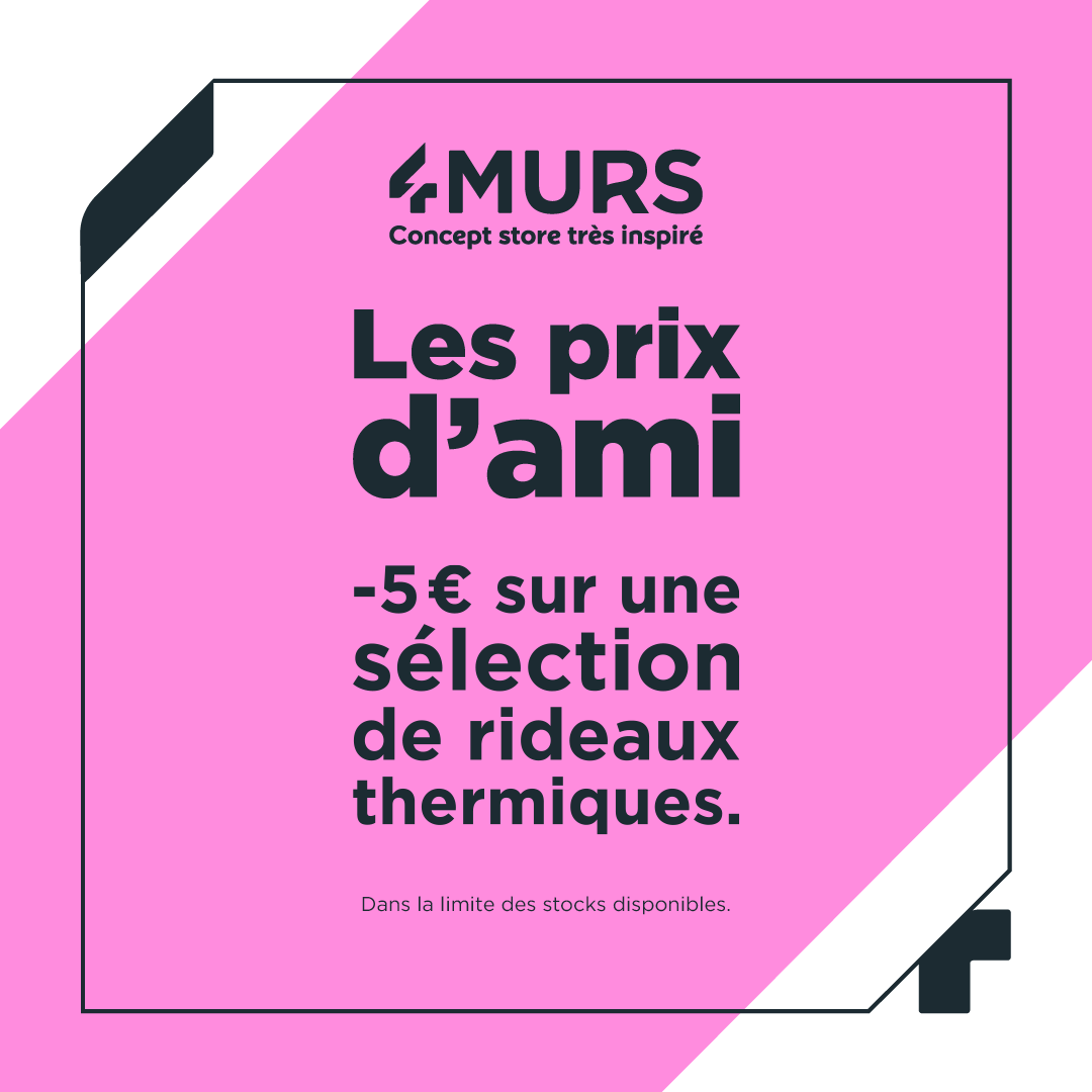 Green 7 - Rideaux thermiques 4MURS ! - kit retail park confection 1 1 - 1