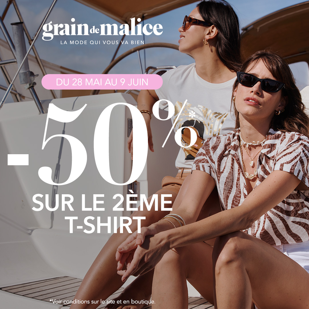 Green 7 - Le 2ᵉ t-shirt à -50% chez Grain de Malice ! - visuel centre co 1080x1080jpg 1 1 - 1