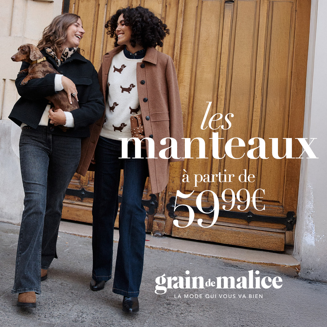 Green 7 - De nouveaux manteaux chez Grain de Malice ! - visuel centre co - 2 Green 7 - De nouveaux manteaux chez Grain de Malice ! - visuel centre co - 1