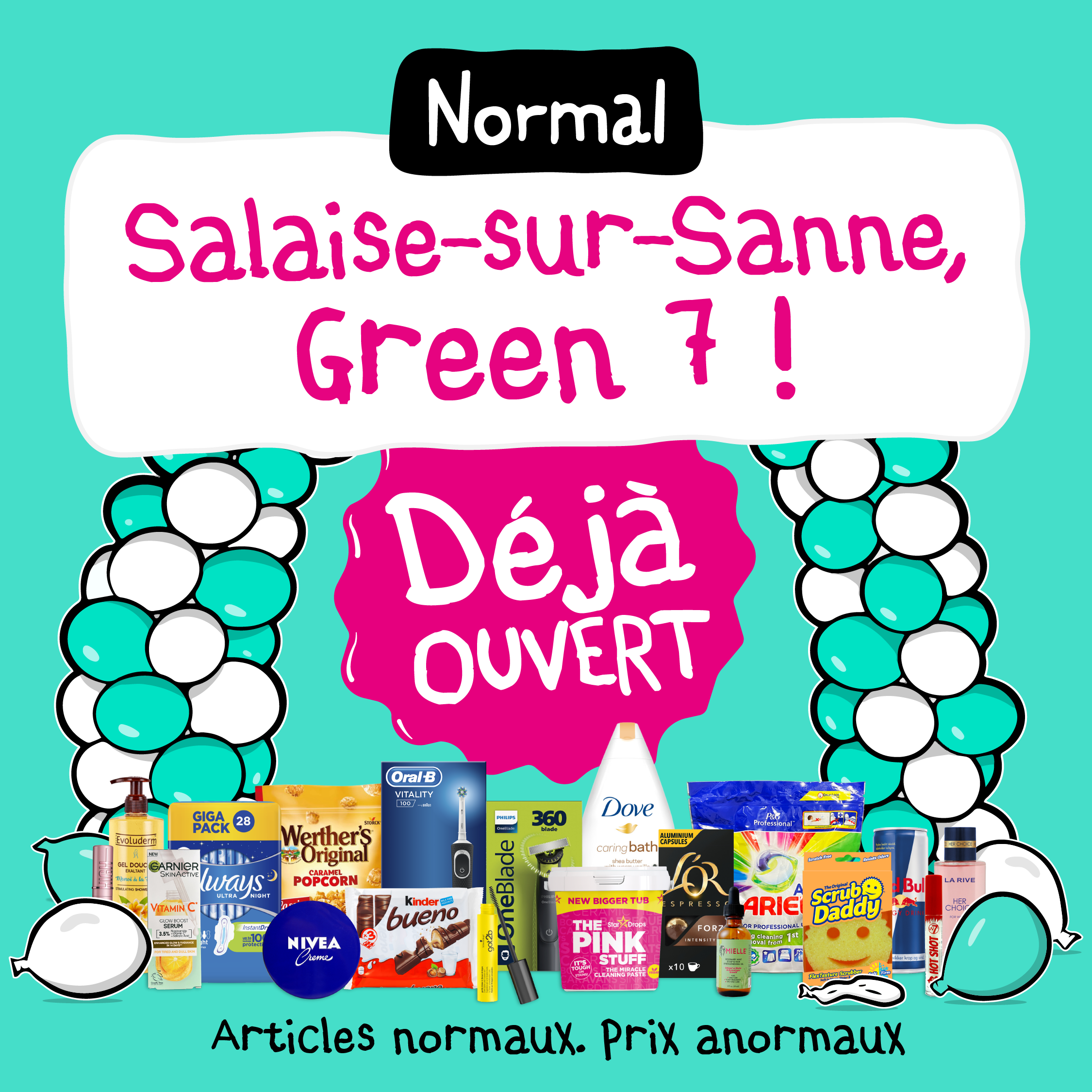 Green 7 - Normal ouvre ses portes ! - some salaise sur sanne 1080x1080 afteropening - 1